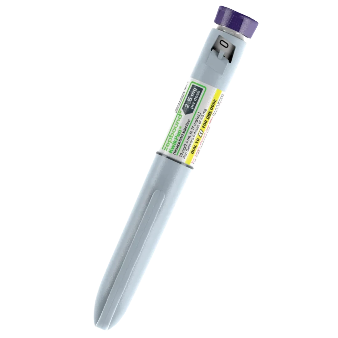 Zepbound tirzepatide 2.5 mg injection pen
